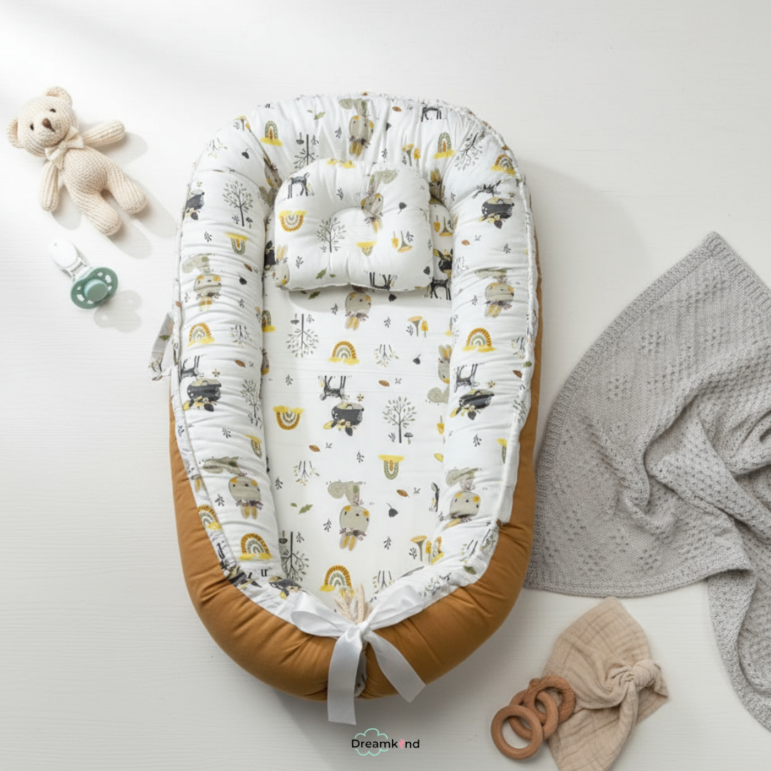 Babynest Mit Anti Kopfverformungskissen Sicherer Babyschlaf Dreamkind babynest-mit-anti-kopfverformungskissen-sicherer-babyschlaf-dreamkind