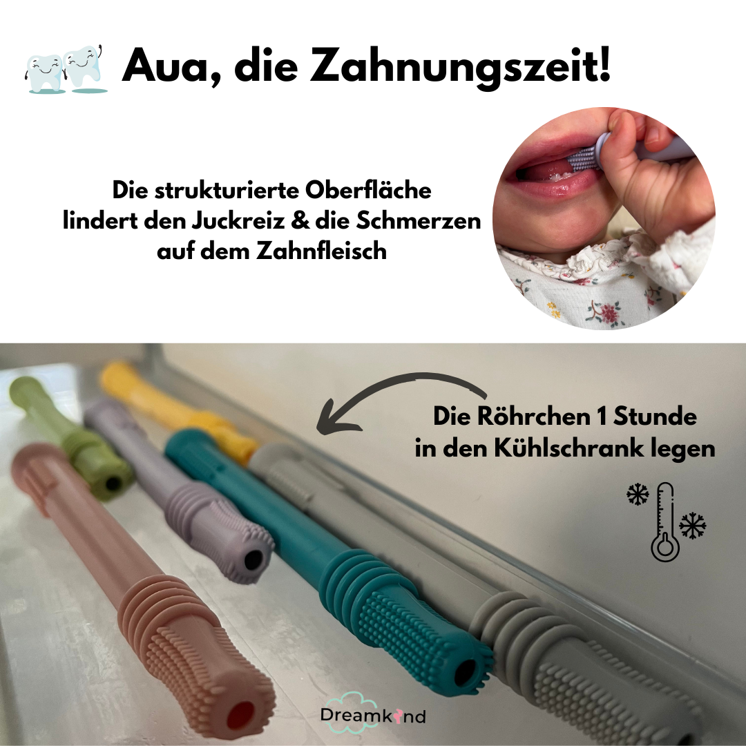 Dreamkind® Beißröhrchen – Sanfte Zahnungshilfe für Babys