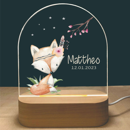 Personalisiertes Nachtlicht