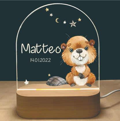 Personalisiertes Nachtlicht