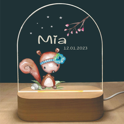 Personalisiertes Nachtlicht
